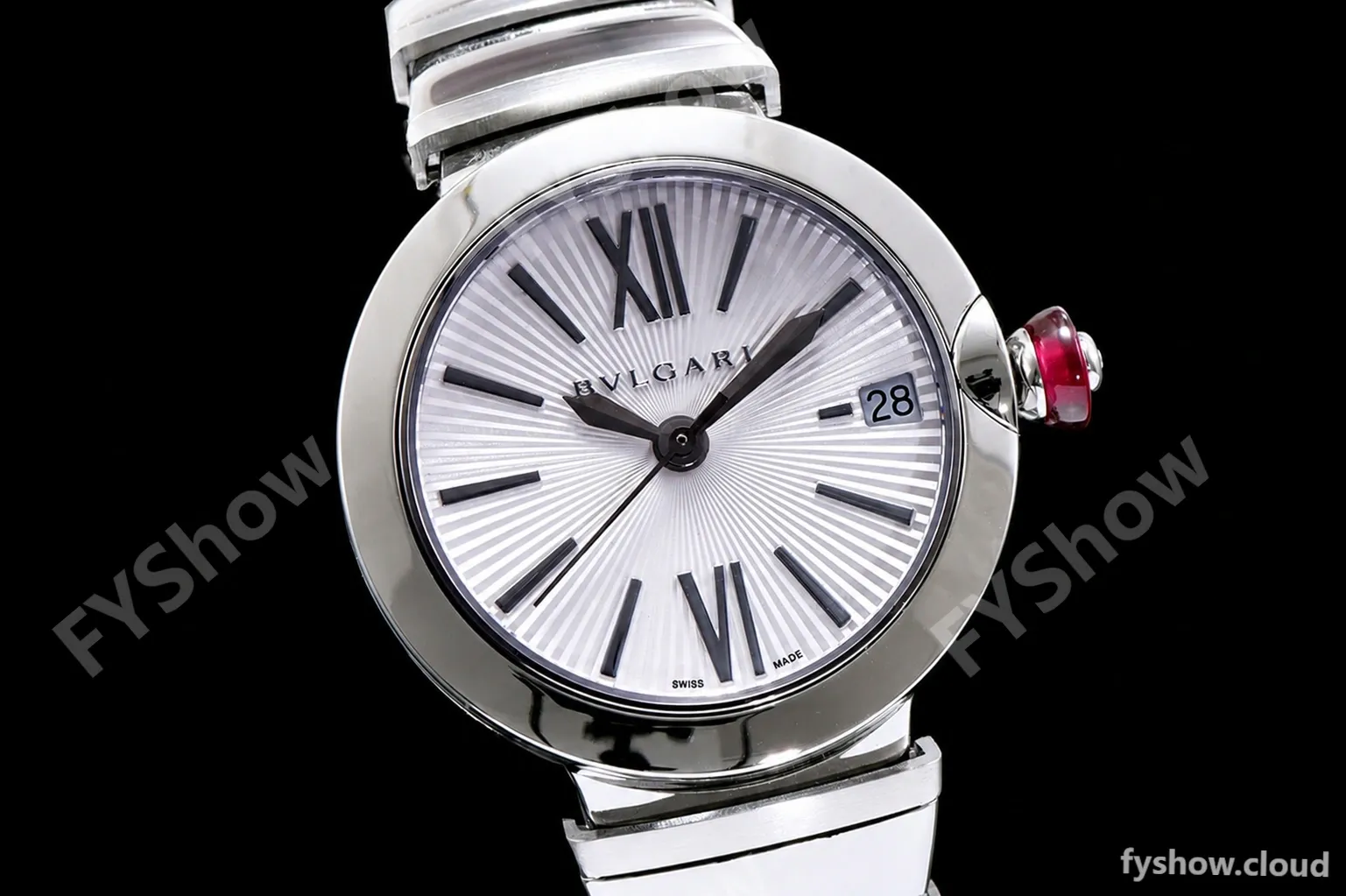 Bvlgari LVCEA Series SS/SS Wht BVF Automatic/Quartz 102195 LU28C6SSD - Image 3