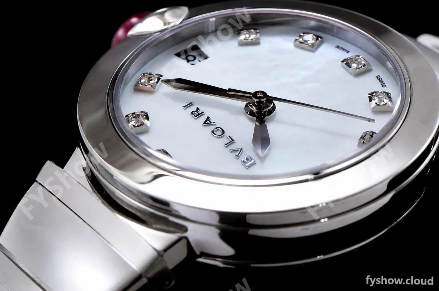 Bvlgari LVCEA Series SS/SS Wht BVF Automatic/Quartz 102199 LU33WSSD/11 - Image 5