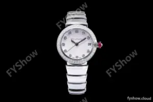 Bvlgari LVCEA Series Diams SS/SS Wht BVF Automatic/Quartz 102195 LU28C6SSD