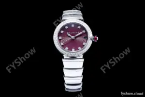 Bvlgari LVCEA Series Diams SS/SS Red BVF Automatic/Quartz 102195 LU28C6SSD