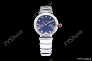 Bvlgari LVCEA Series Diams SS/SS Blu BVF Automatic/Quartz 102195 LU28C6SSD