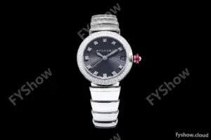 Bvlgari LVCEA Series Diams SS/SS Blk BVF Automatic/Quartz 102195 LU28C6SSD
