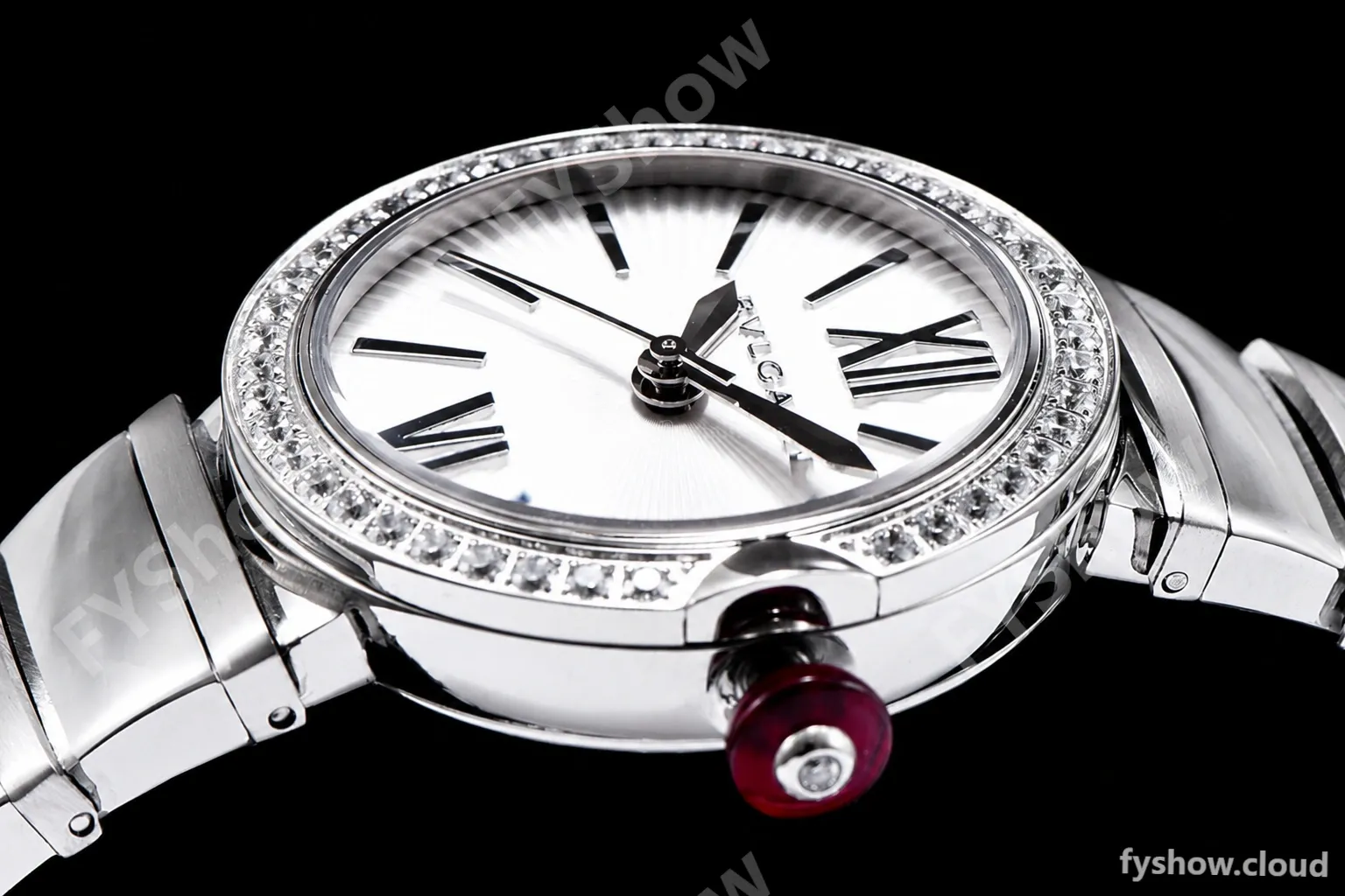 Bvlgari LVCEA Series Diams SS/SS Wht BVF Automatic/Quartz 102195 LU28C6SSD - Image 4