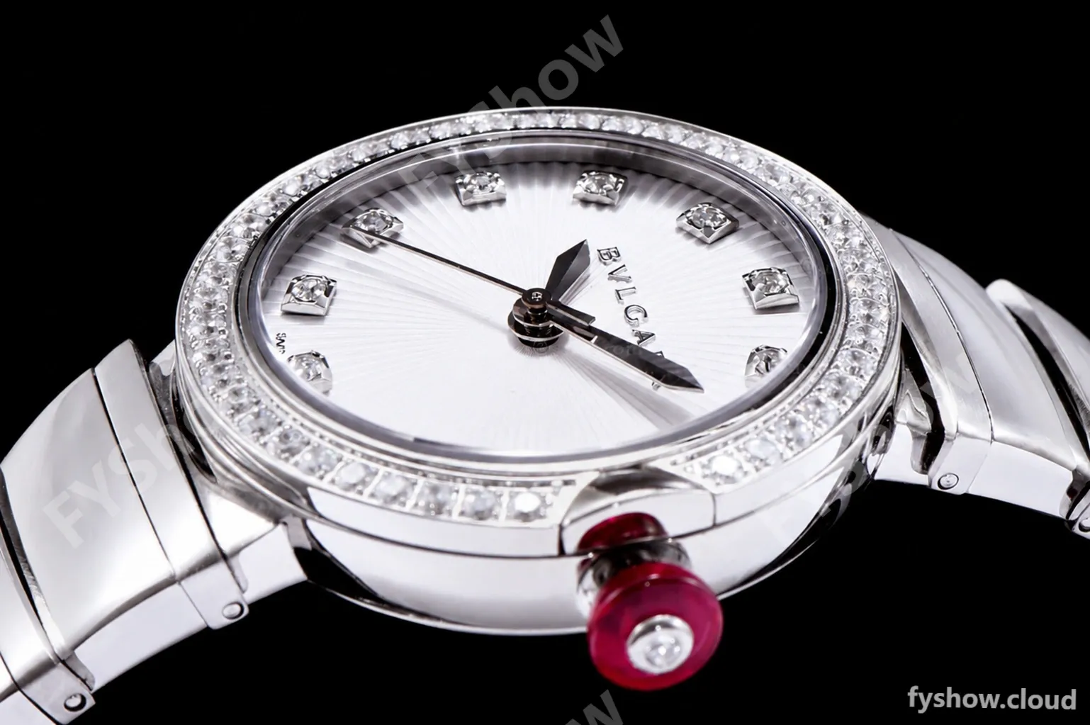 Bvlgari LVCEA Series Diams SS/SS Wht BVF Automatic/Quartz 102195 LU28C6SSD - Image 3