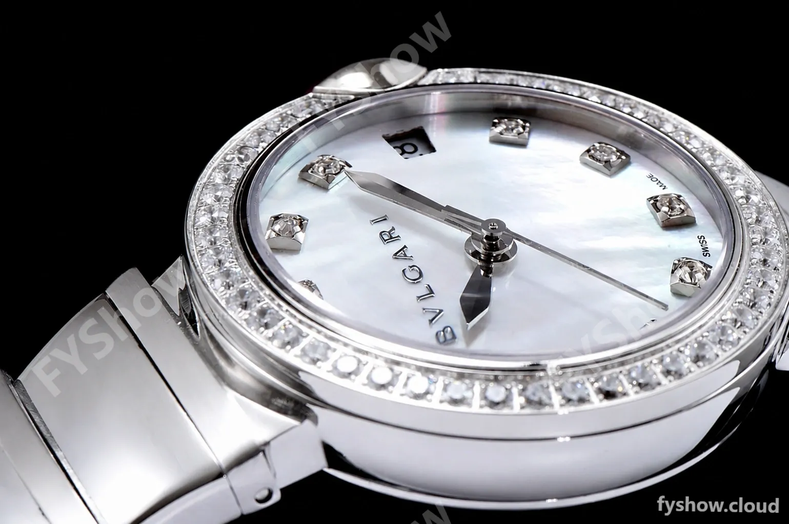 Bvlgari LVCEA Series Diams SS/SS Wht BVF Automatic/Quartz 102195 LU28C6SSD - Image 6