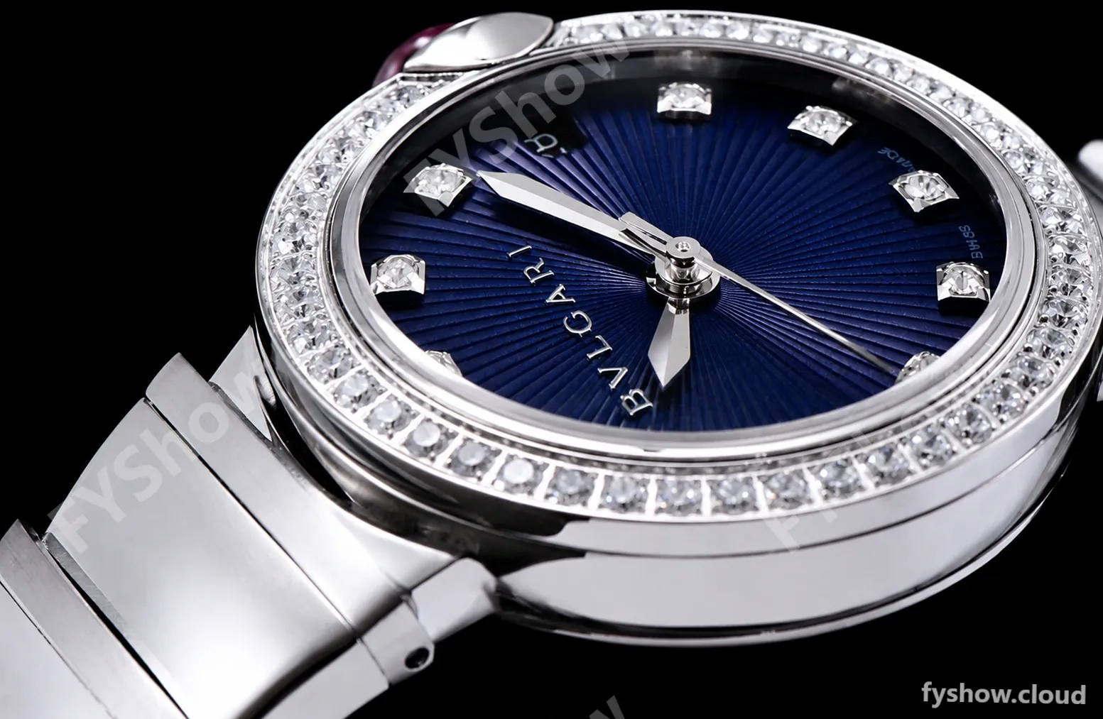 Bvlgari LVCEA Series Diams SS/SS Blu BVF Automatic/Quartz 102195 LU28C6SSD - Image 5