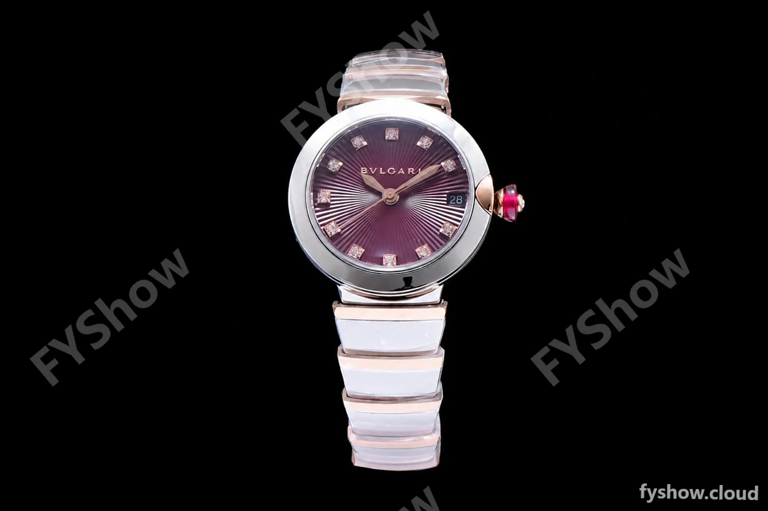 Bvlgari LVCEA Series RG/RG TT Red BVF Automatic/Quartz 102198 LU33WSPGSPGD/11 - Image 2