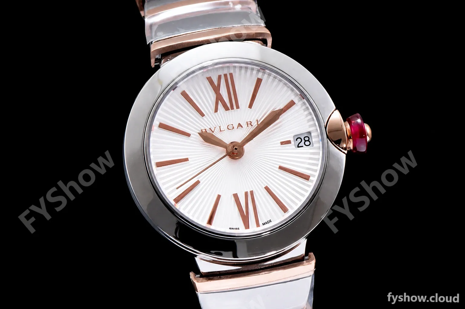 Bvlgari LVCEA Series RG/RG TT Wht BVF Automatic/Quartz 102197 LU33C6SSPGD - Image 2