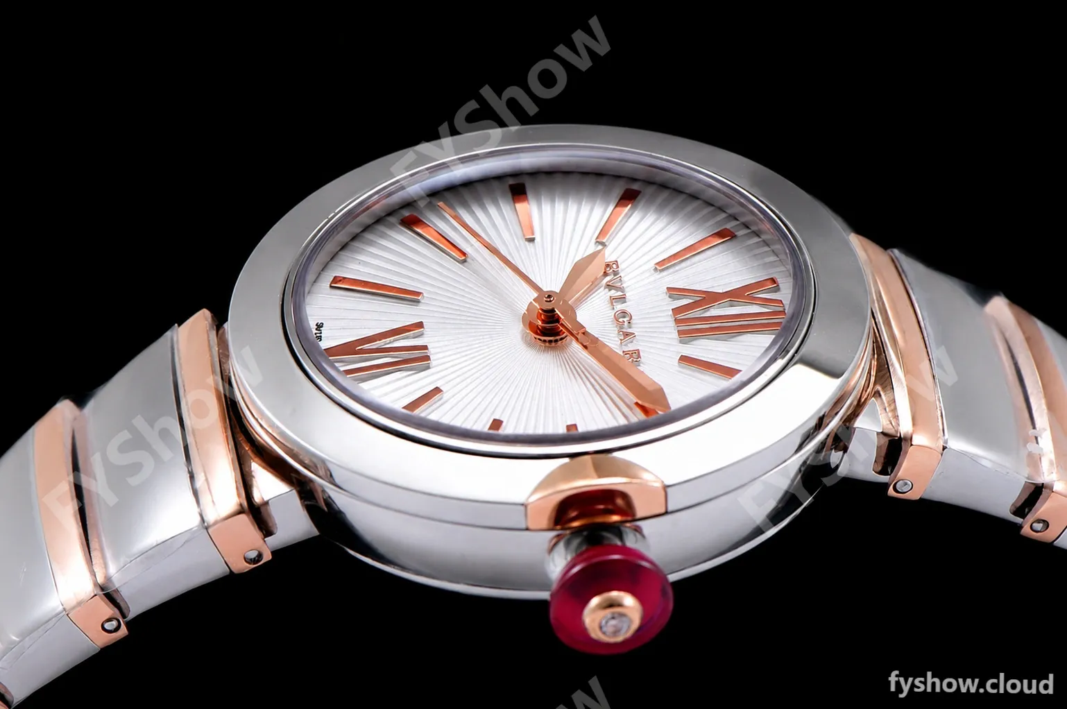 Bvlgari LVCEA Series RG/RG TT Wht BVF Automatic/Quartz 102197 LU33C6SSPGD - Image 3