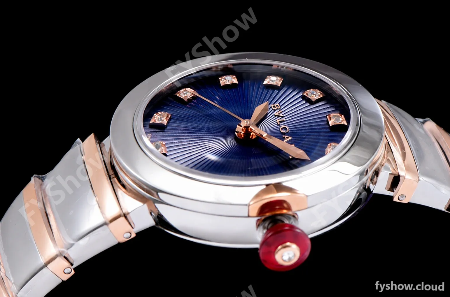 Bvlgari LVCEA Series RG/RG TT Blu BVF Automatic/Quartz 102198 LU33WSPGSPGD/11 - Image 3