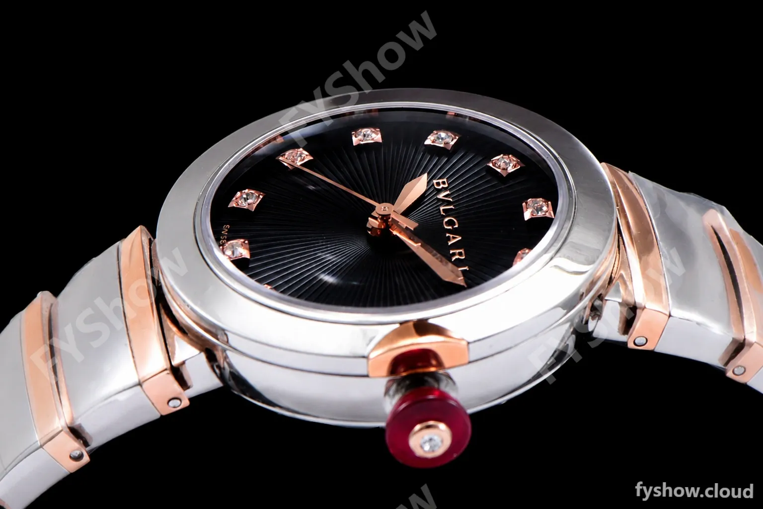 Bvlgari LVCEA Series RG/RG TT Blk BVF Automatic/Quartz 102198 LU33WSPGSPGD/11 - Image 3