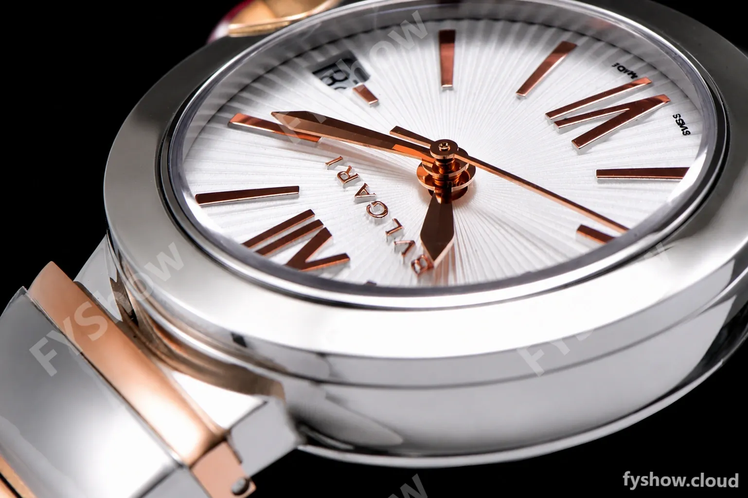 Bvlgari LVCEA Series RG/RG TT Wht BVF Automatic/Quartz 102197 LU33C6SSPGD - Image 4