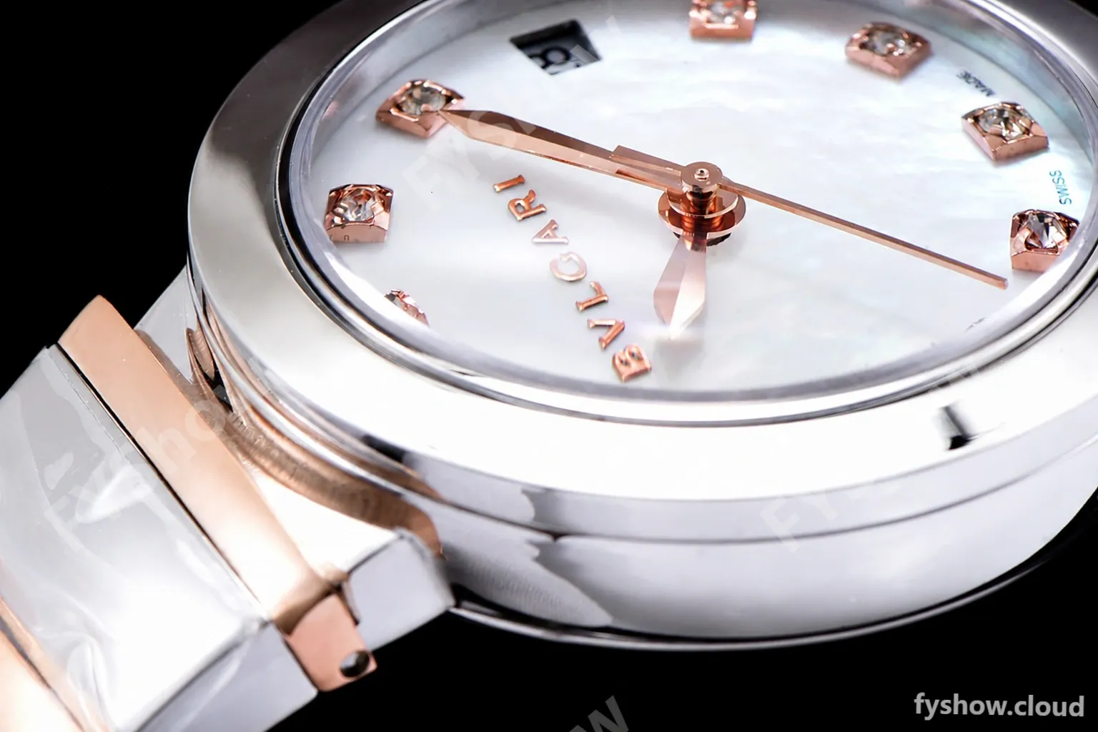 Bvlgari LVCEA Series RG/RG TT Wht BVF Automatic/Quartz 102198 LU33WSPGSPGD/11 - Image 4