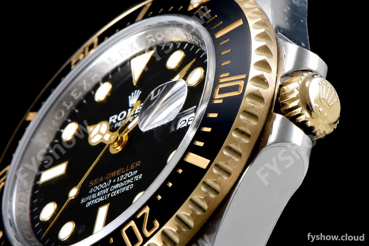 Rolex Sea Dweller Series SS/SS Ceramic YG/SS Ceramic Black ARF Automatic Cal.ASIA2836-2 126603-0001 904L V3 - Image 17