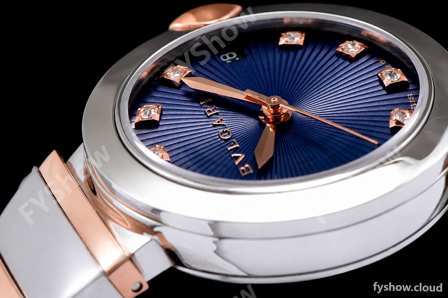 Bvlgari LVCEA Series RG/RG TT Blu BVF Automatic/Quartz 102198 LU33WSPGSPGD/11 - Image 4