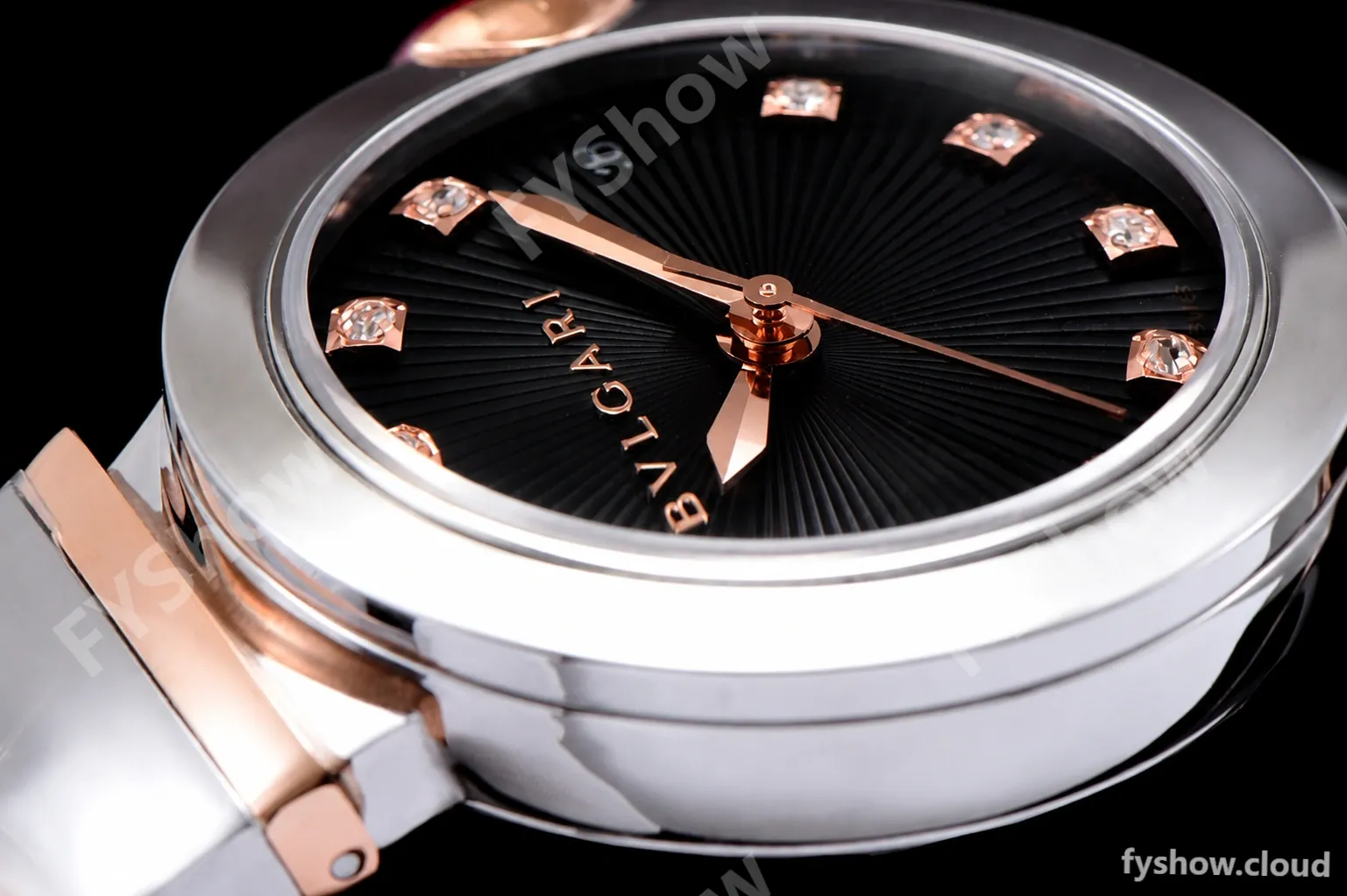 Bvlgari LVCEA Series RG/RG TT Blk BVF Automatic/Quartz 102198 LU33WSPGSPGD/11 - Image 4