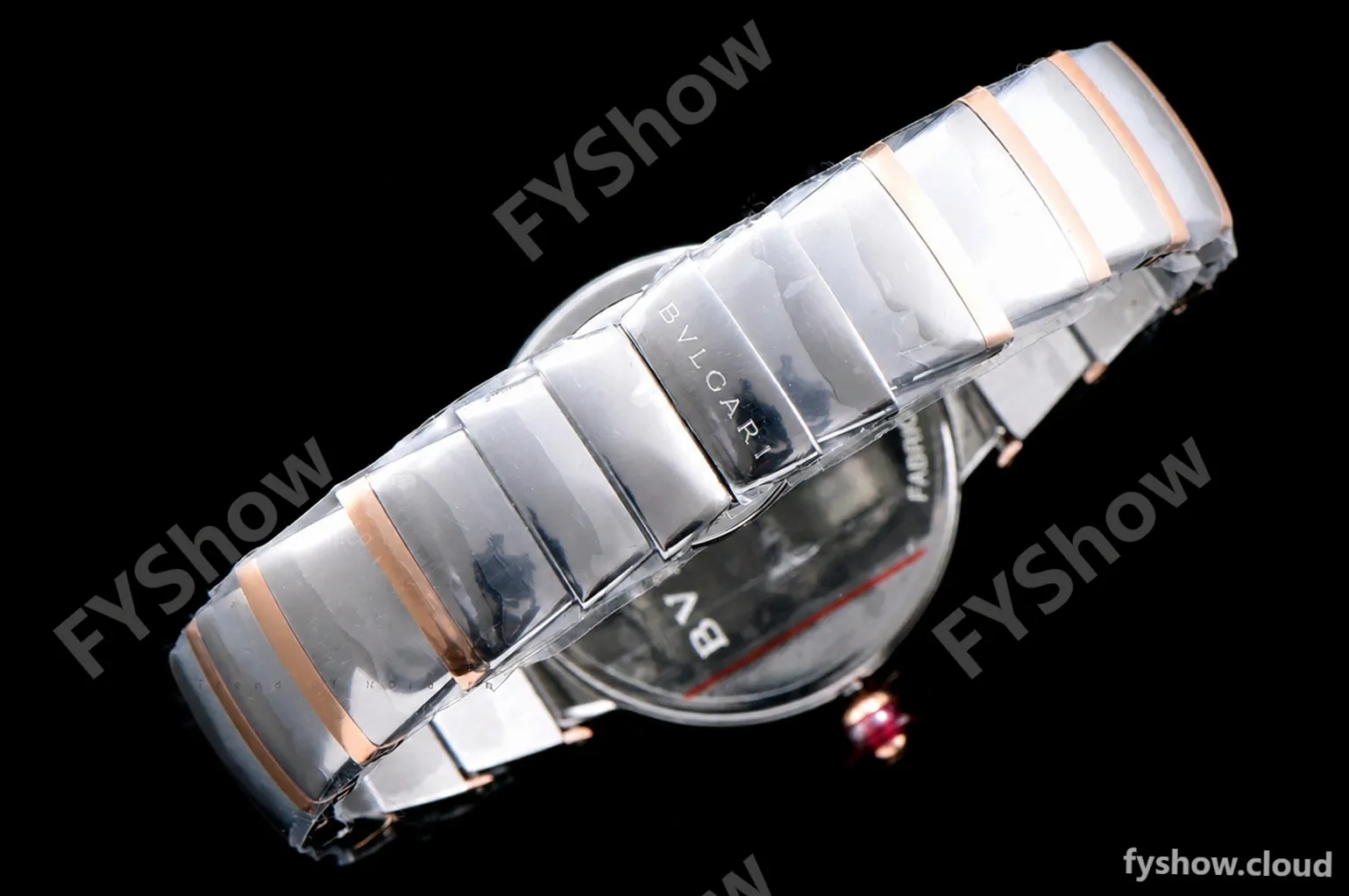 Bvlgari LVCEA Series RG/RG TT Blk BVF Automatic/Quartz 102197 LU33C6SSPGD - Image 7