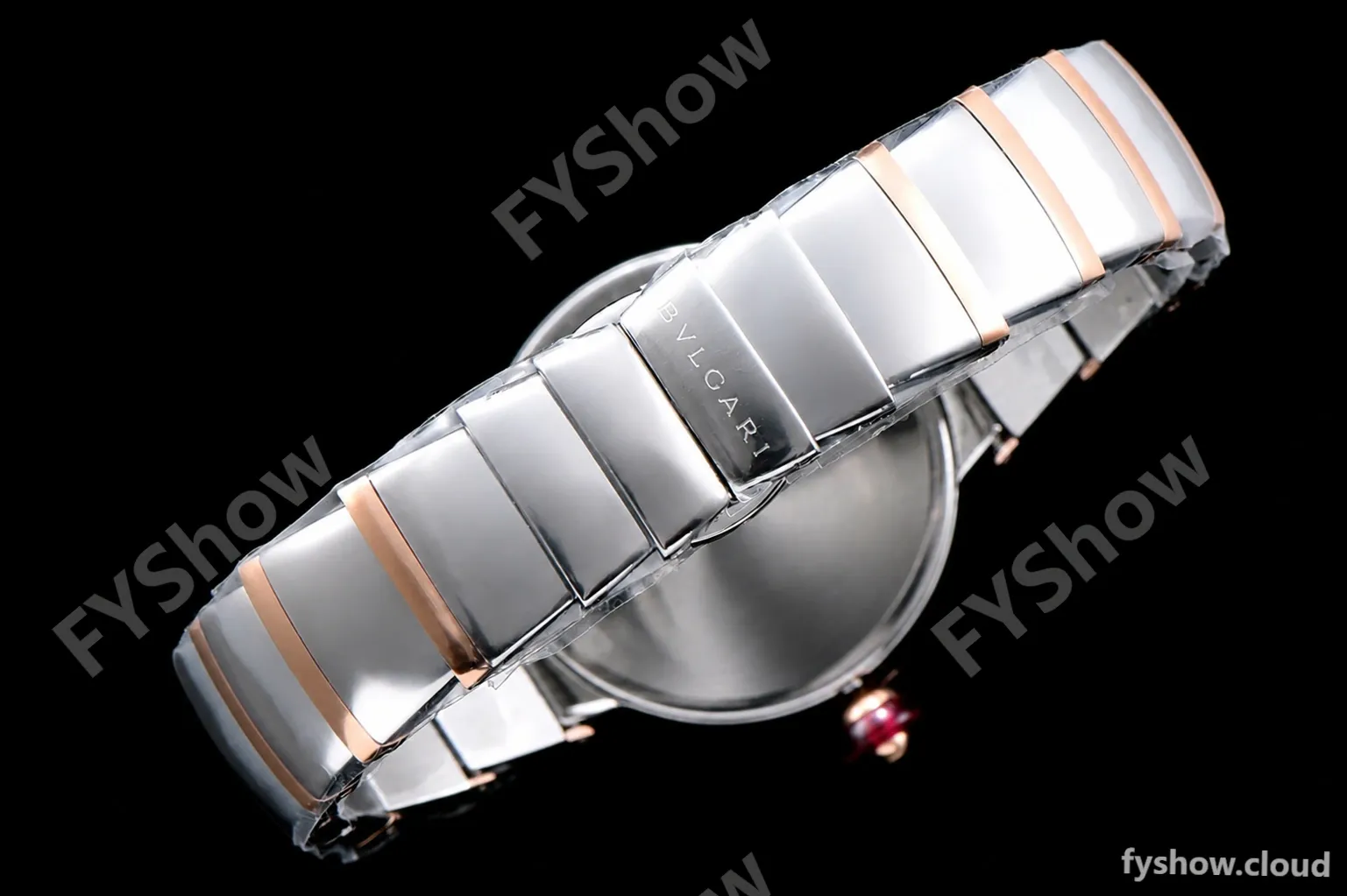 Bvlgari LVCEA Series RG/RG TT Blk BVF Automatic/Quartz 102197 LU33C6SSPGD - Image 7