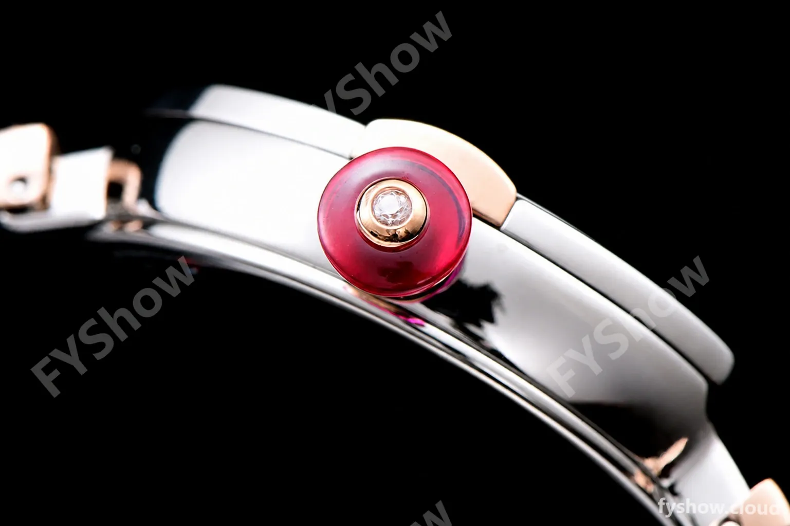Bvlgari LVCEA Series RG/RG TT Blk BVF Automatic/Quartz 102197 LU33C6SSPGD - Image 9