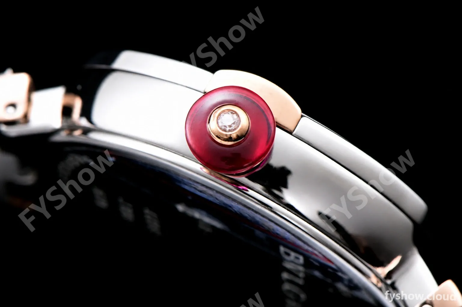 Bvlgari LVCEA Series RG/RG TT Blk BVF Automatic/Quartz 102198 LU33WSPGSPGD/11 - Image 8