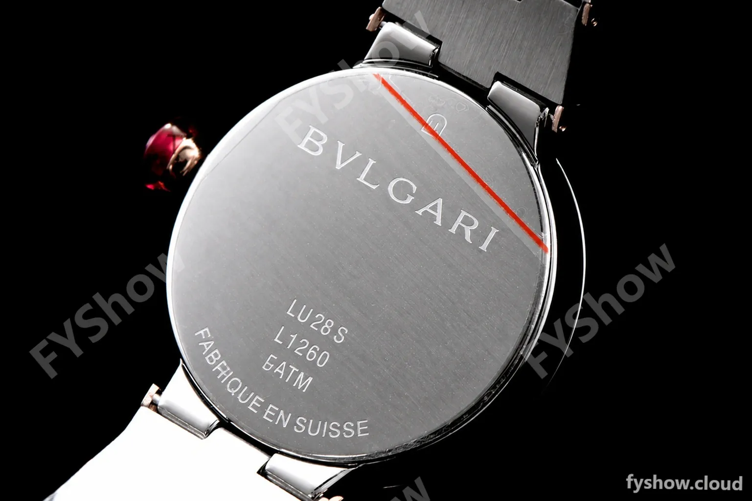 Bvlgari LVCEA Series RG/RG TT Blk BVF Automatic/Quartz 102198 LU33WSPGSPGD/11 - Image 9