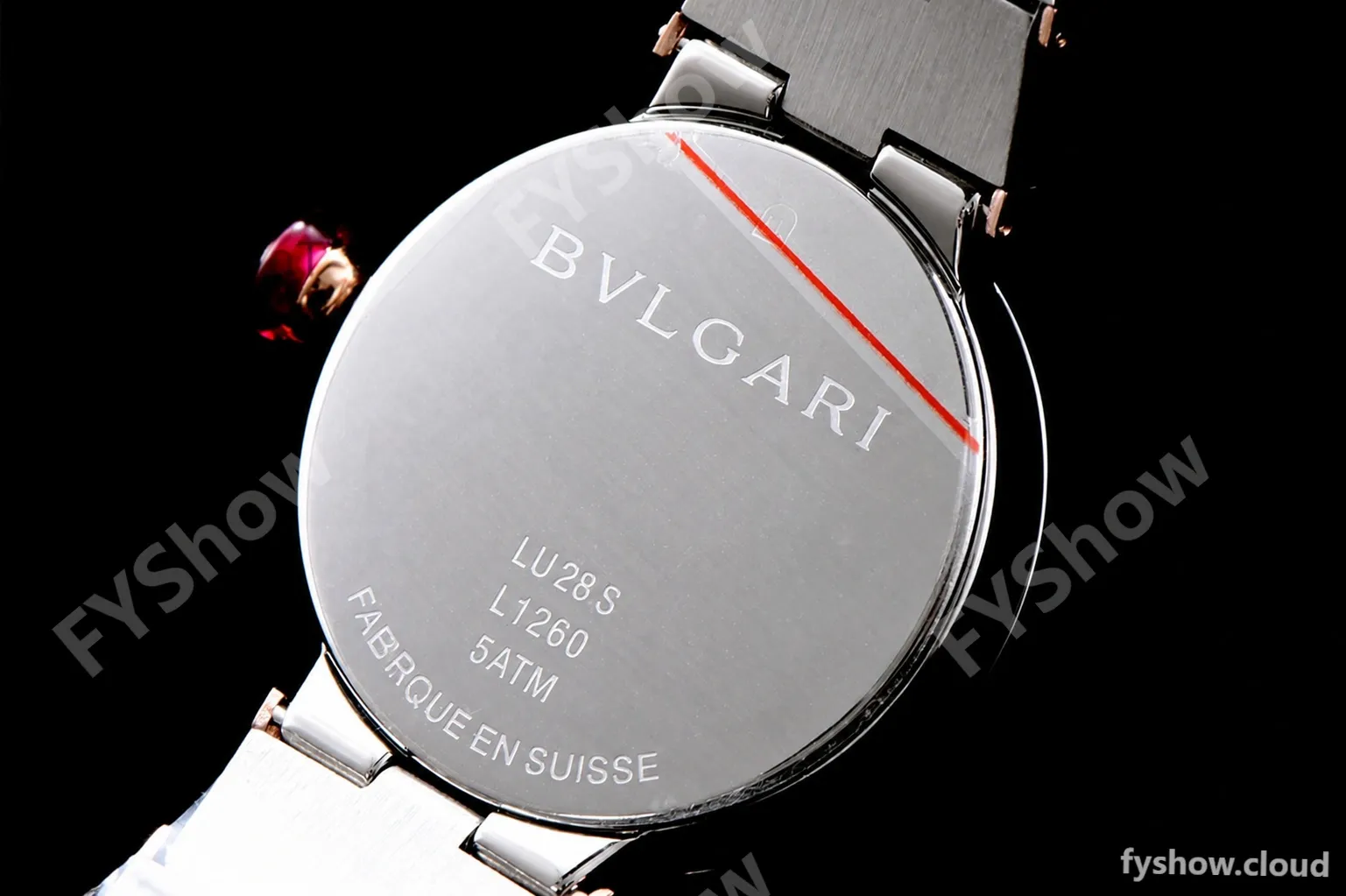Bvlgari LVCEA Series RG/RG TT Blk BVF Automatic/Quartz 102197 LU33C6SSPGD - Image 10