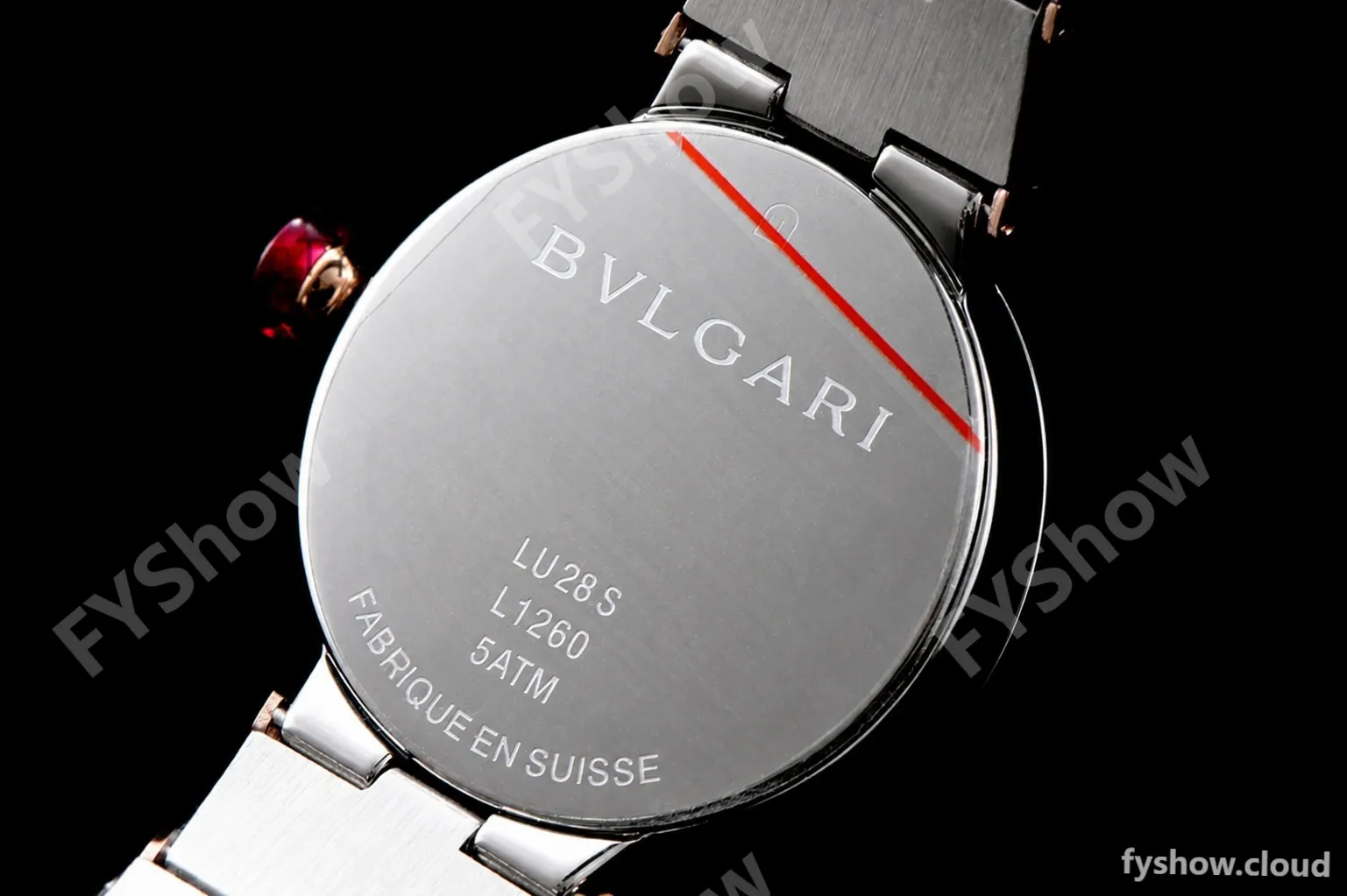 Bvlgari LVCEA Series RG/RG TT Blk BVF Automatic/Quartz 102197 LU33C6SSPGD - Image 4