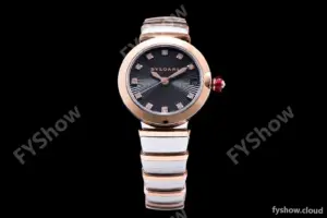 Bvlgari LVCEA Series RG/RG TT Blk BVF Automatic/Quartz 102197 LU33C6SSPGD