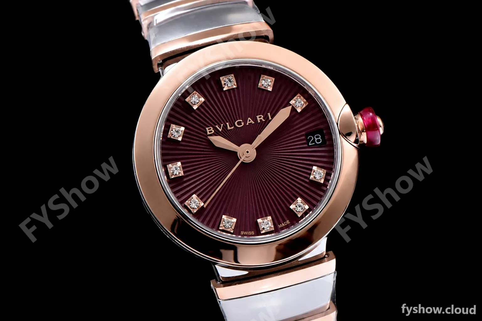 Bvlgari LVCEA Series RG/RG TT Red BVF Automatic/Quartz 102197 LU33C6SSPGD - Image 7