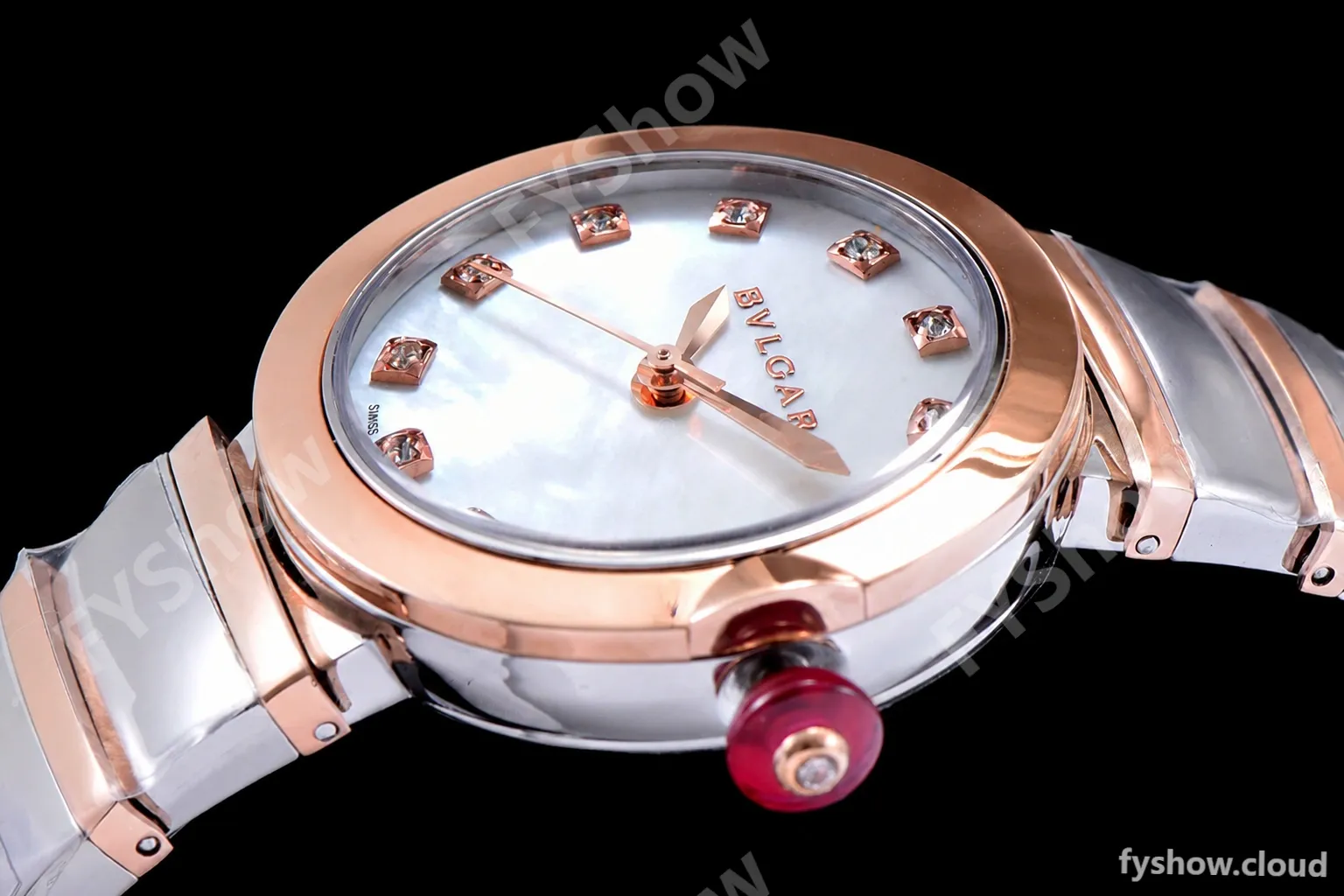 Bvlgari LVCEA Series RG/RG TT Wht BVF Automatic/Quartz 102197 LU33C6SSPGD - Image 8