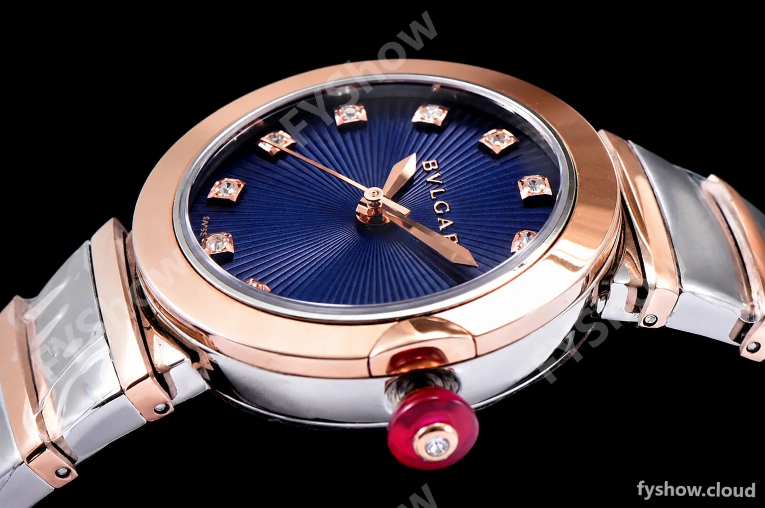 Bvlgari LVCEA Series RG/RG TT Blu BVF Automatic/Quartz 102197 LU33C6SSPGD - Image 8