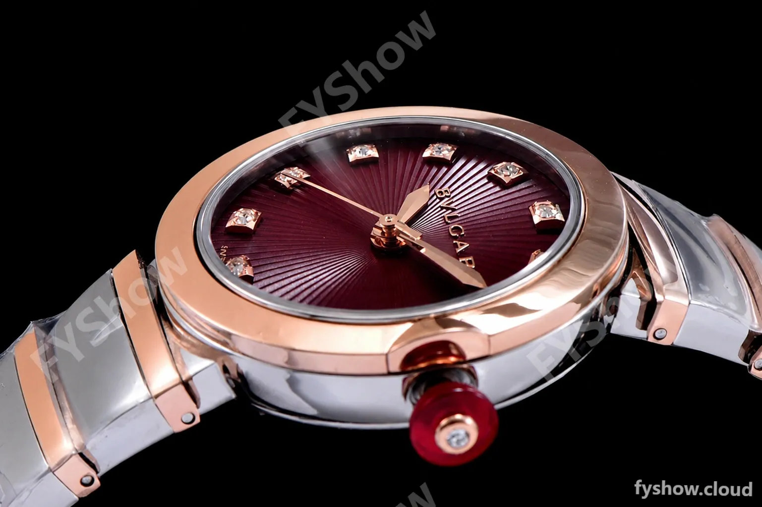 Bvlgari LVCEA Series RG/RG TT Red BVF Automatic/Quartz 102197 LU33C6SSPGD - Image 8