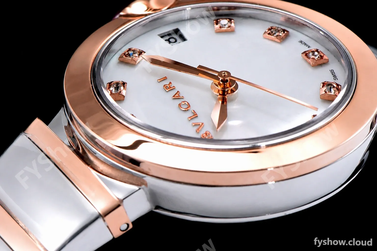 Bvlgari LVCEA Series RG/RG TT Wht BVF Automatic/Quartz 102197 LU33C6SSPGD - Image 9