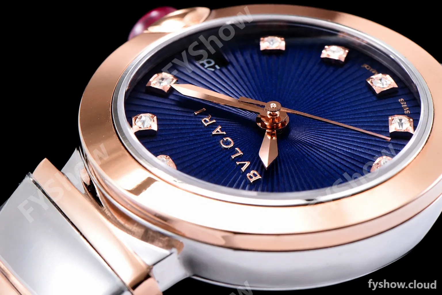 Bvlgari LVCEA Series RG/RG TT Blu BVF Automatic/Quartz 102197 LU33C6SSPGD - Image 9