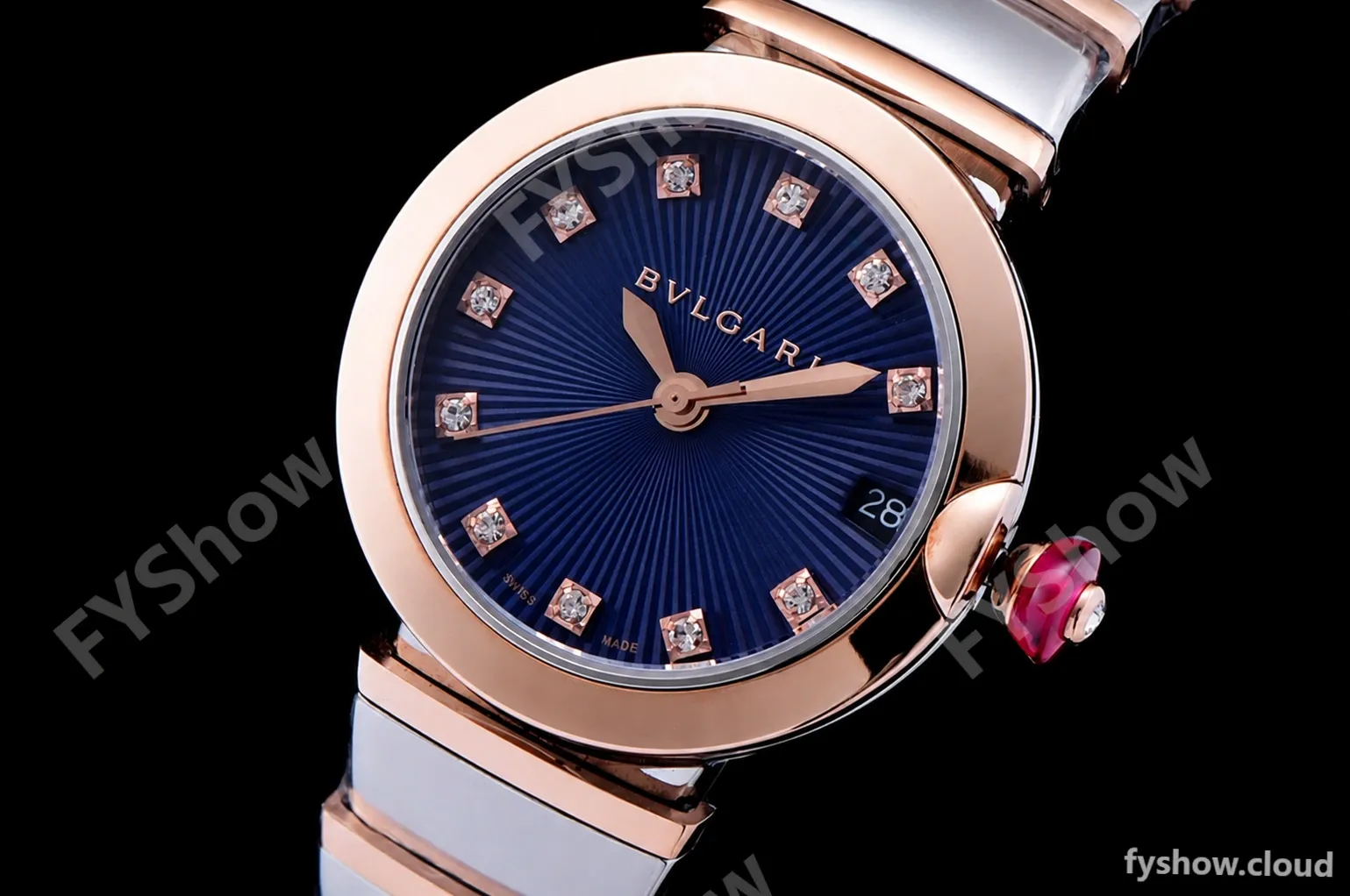 Bvlgari LVCEA Series RG/RG TT Blu BVF Automatic/Quartz 102197 LU33C6SSPGD - Image 10