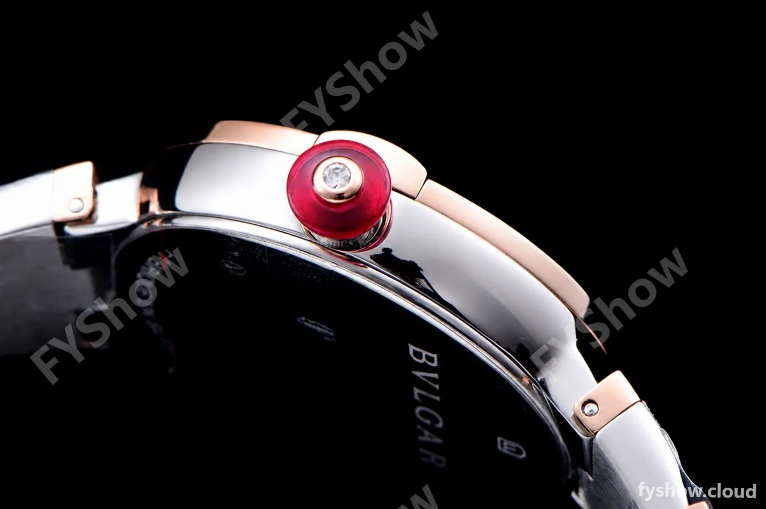 Bvlgari LVCEA Series RG/RG TT Blk BVF Automatic/Quartz 102197 LU33C6SSPGD - Image 9