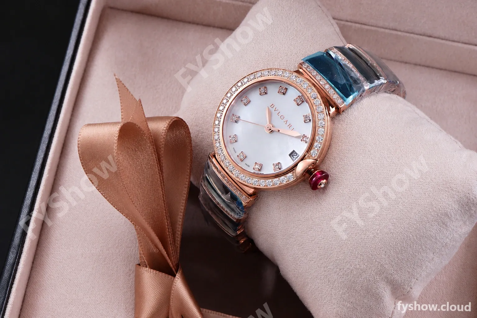 Bvlgari LVCEA Series Diams RG/RG Wht BVF Automatic/Quartz - Image 2