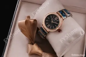 Bvlgari LVCEA Series Diams RG/RG Blk BVF Automatic/Quartz