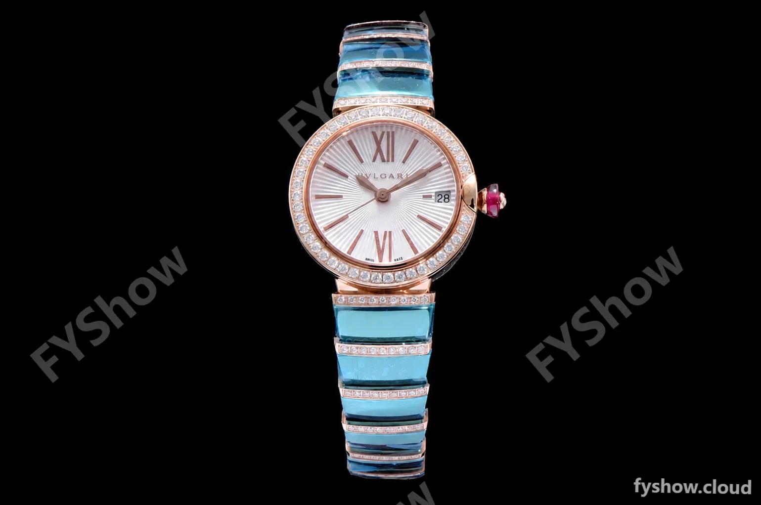 Bvlgari LVCEA Series Diams RG/RG Wht BVF Automatic/Quartz - Image 3