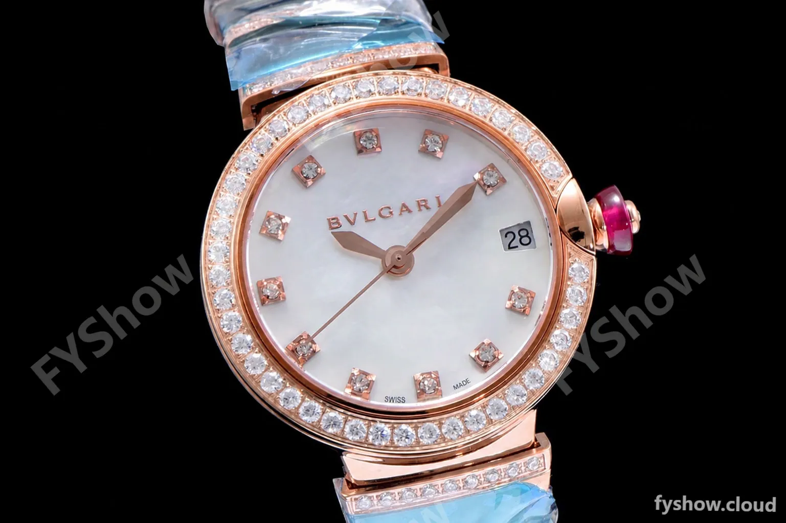 Bvlgari LVCEA Series Diams RG/RG Wht BVF Automatic/Quartz - Image 4