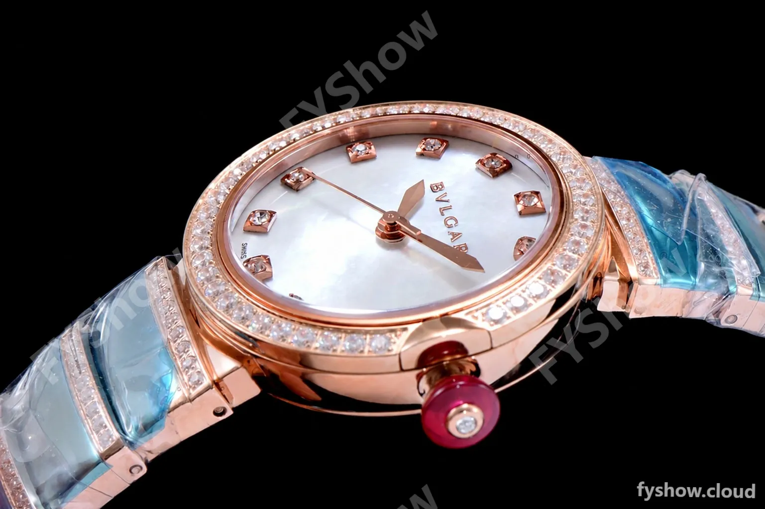 Bvlgari LVCEA Series Diams RG/RG Wht BVF Automatic/Quartz - Image 5