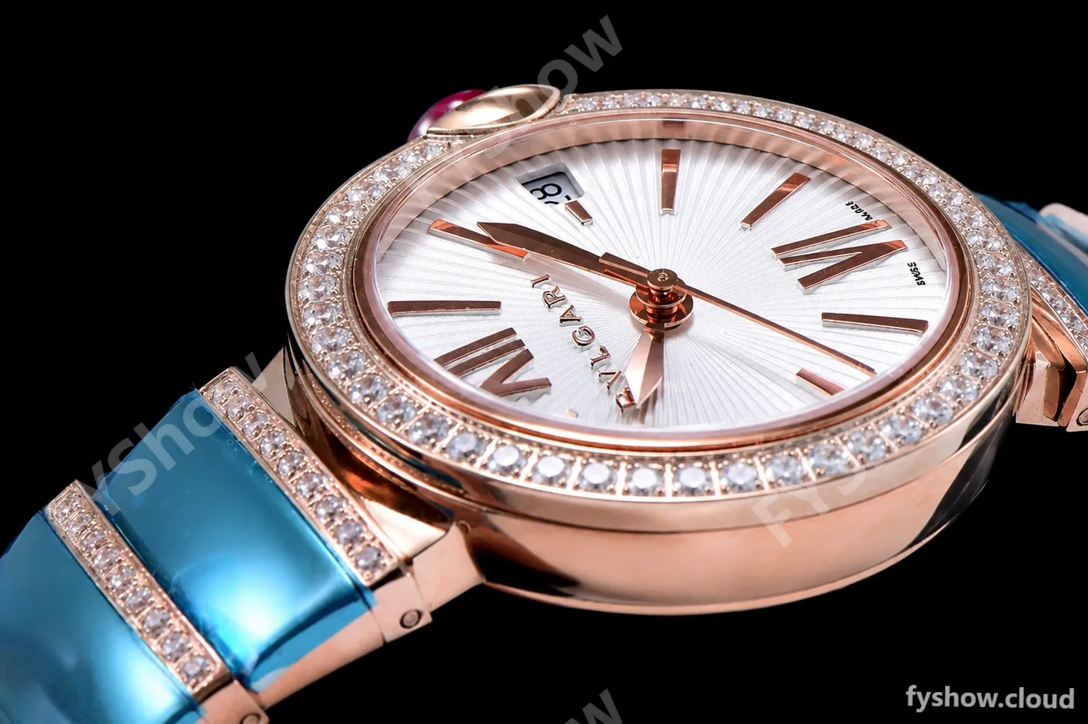 Bvlgari LVCEA Series Diams RG/RG Wht BVF Automatic/Quartz - Image 6