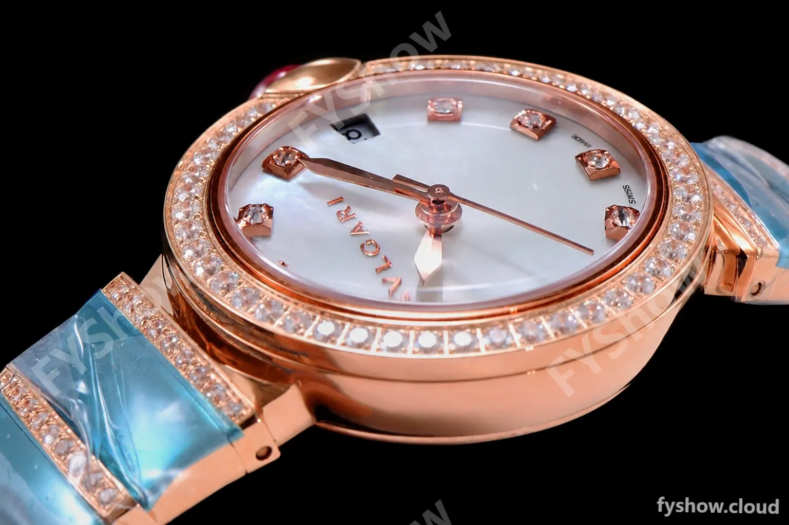 Bvlgari LVCEA Series Diams RG/RG Wht BVF Automatic/Quartz - Image 6