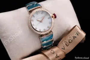 Bvlgari LVCEA Series Diamonds RG/RG TT Wht BVF Automatic/Quartz