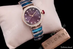 Bvlgari LVCEA Series Diamonds RG/RG TT Red BVF Automatic/Quartz