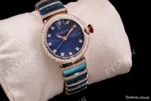 Bvlgari LVCEA Series Diamonds RG/RG TT Blu BVF Automatic/Quartz