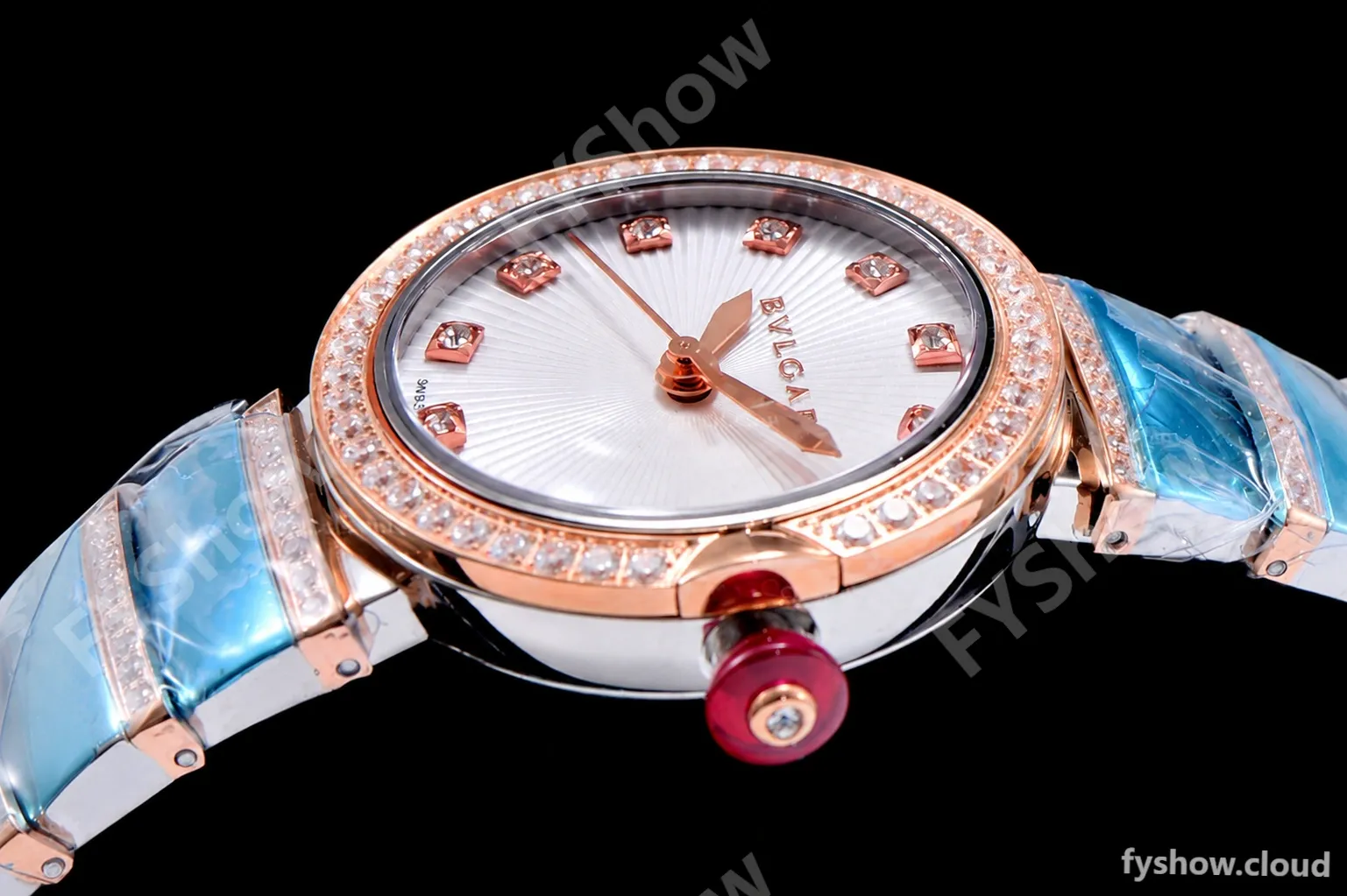 Bvlgari LVCEA Series Diamonds RG/RG TT Wht BVF Automatic/Quartz - Image 5