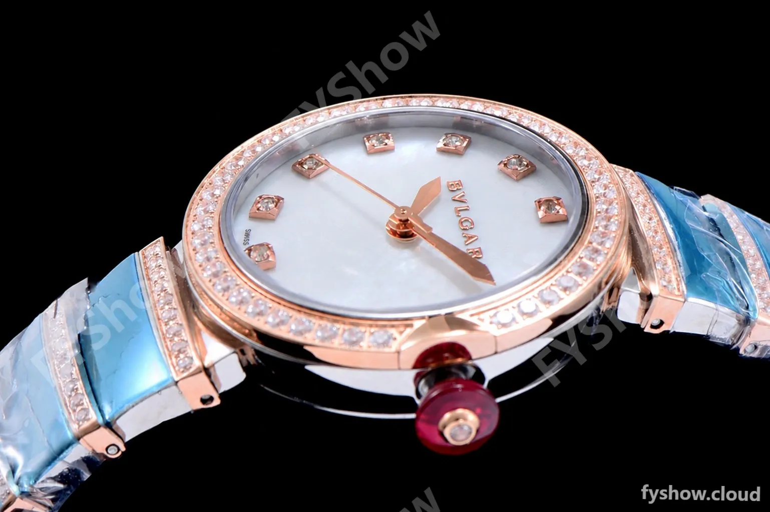 Bvlgari LVCEA Series Diamonds RG/RG TT Wht BVF Automatic/Quartz - Image 5
