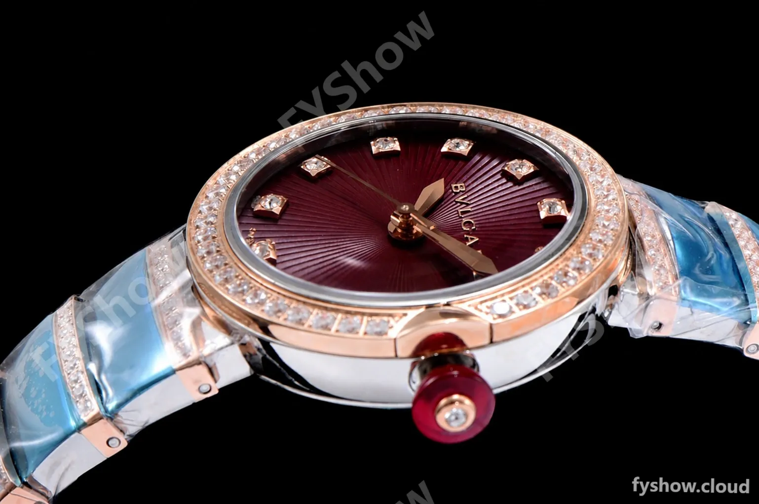 Bvlgari LVCEA Series Diamonds RG/RG TT Red BVF Automatic/Quartz - Image 5