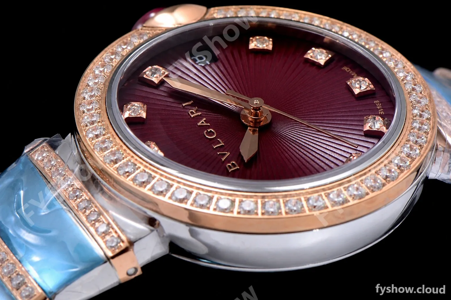 Bvlgari LVCEA Series Diamonds RG/RG TT Red BVF Automatic/Quartz - Image 6